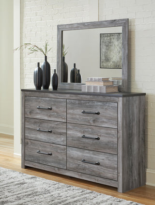 Bronyan King Panel Bed, Dresser, Mirror, Chest and 2 Nightstands