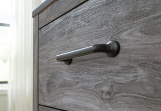 Bronyan King Panel Bed, Dresser and Mirror