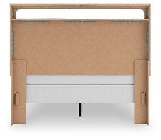 Kinlanni Queen Panel Bed, Dresser, Mirror and Nightstand