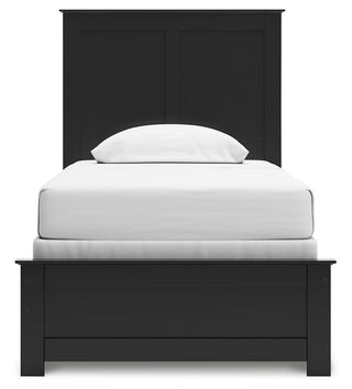 Maribel Twin Panel Bed, Dresser and Mirror