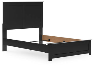 Maribel Full Panel Bed, Dresser and Mirror