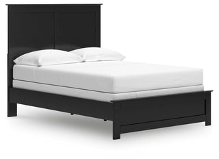 Maribel Full Panel Bed, Dresser, Mirror and Chest