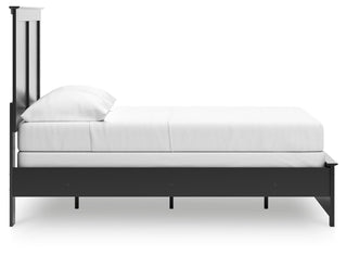 Maribel Full Panel Bed, Dresser and Mirror