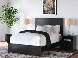 Maribel Full Panel Bed, Dresser, Mirror and Nightstand