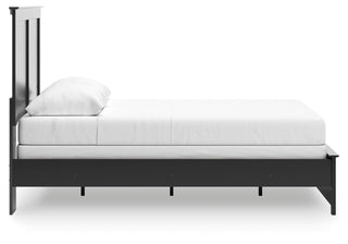 Maribel Queen Panel Bed with Dresser, Mirror and Nightstand