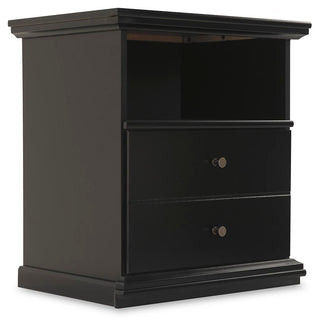 Maribel King Panel Bed, Dresser, Mirror, Chest, and 2 Nightstands