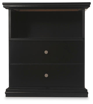 Maribel Queen Panel Bed with Dresser, Mirror and Nightstand