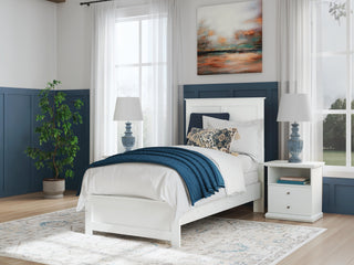 Bostwick Shoals Twin Panel Bed, Dresser and Mirror