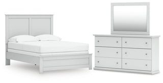 Bostwick Shoals Full Panel Bed, Dresser and Mirror