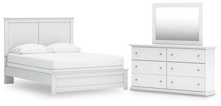 Bostwick Shoals Queen Panel Bed, Dresser and Mirror