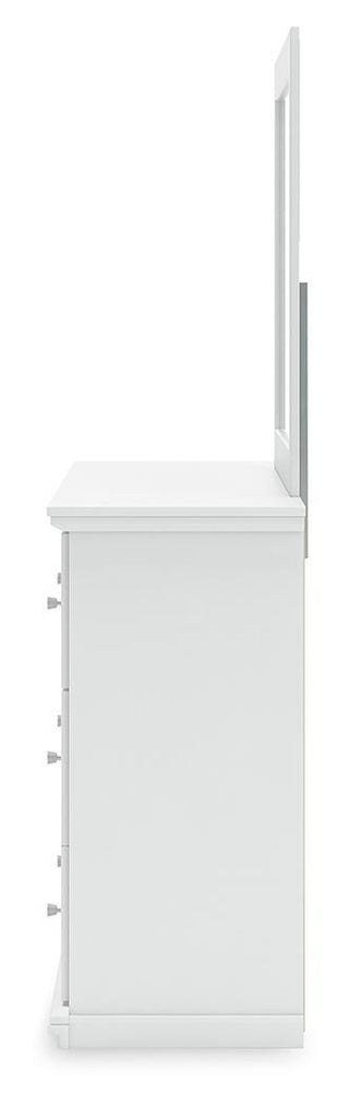 Bostwick Shoals Full Panel Bed, Dresser, Mirror and Nightstand