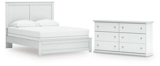 Bostwick Shoals Queen Panel Bed and Dresser