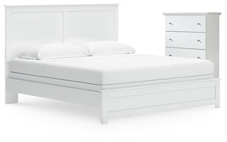 Bostwick Shoals King Panel Bed and Chest