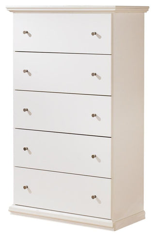 Bostwick Shoals King Panel Bed, Dresser, Mirror, Chest and 2 Nightstands