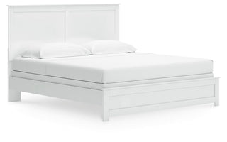 Bostwick Shoals King Panel Bed, Dresser, Mirror and 2 Nightstands