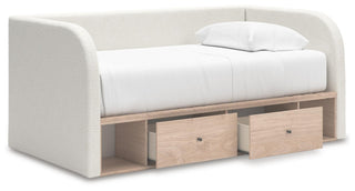 Arloster Twin Day Bed with Storage, Dresser and Nightstand