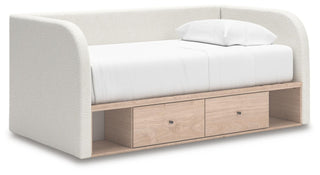 Arloster Twin Day Bed with Storage, Dresser and Nightstand