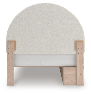 Arloster Full Panel Storage Bed, Dresser, Mirror and Nightstand