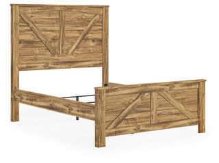 Maystonna Crossbuck Panel Bed - Queen