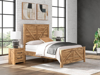 Maystonna Crossbuck Panel Bed - Queen