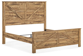 Maystonna Crossbuck Panel Bed - King