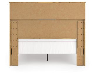 Maystonna Queen Panel Bed, Dresser and Mirror