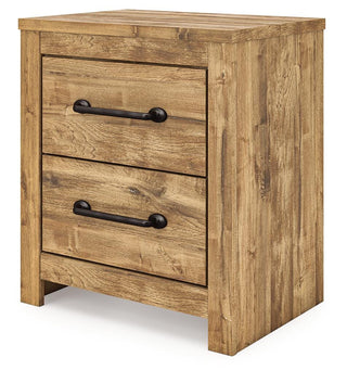 Maystonna Queen Crossbuck Panel Bed, Dresser, Mirror and Nightstand