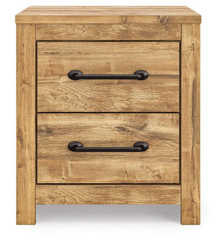 Maystonna King Crossbuck Panel Bed, Dresser, Mirror and Nightstand