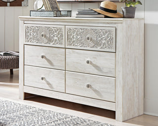 Paxberry Queen Panel Bed and Dresser