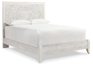 Paxberry Queen Panel Bed, Dresser, Mirror, Chest and 2 Nightstands