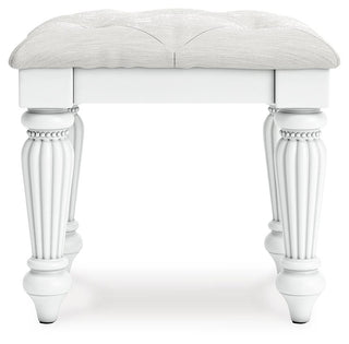 Kozlani Vanity Upholstered Stool