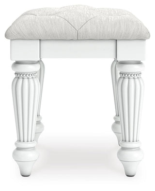 Kozlani Vanity Upholstered Stool