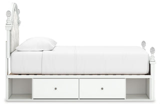 Kozlani Upholstered Panel Bed with Storage