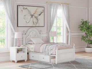 Kozlani Upholstered Panel Storage Bed