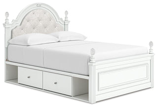Kozlani Upholstered Panel Bed with Storage
