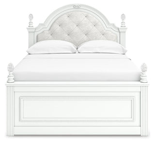Kozlani Upholstered Panel Bed with Storage