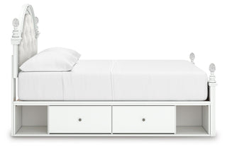Kozlani Upholstered Panel Bed with Storage