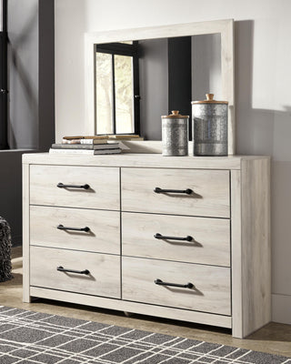 Cambeck King Storage Bed, 2 Dressers, Mirror, and 2 Nightstands