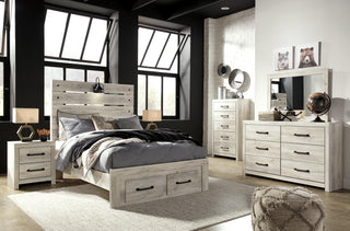 Cambeck Full Panel Bed, Dresser, Mirror and Nightstand