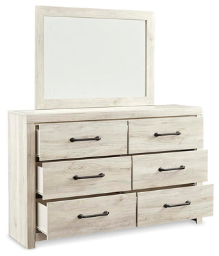 Cambeck Queen Panel Storage Bed, Dresser, Mirror, 2 Chests and 2 Nightstands