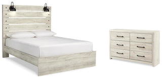 Cambeck Queen Panel Bed and Dresser