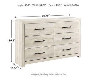 Cambeck Full Panel Bed, Dresser and Nightstand