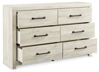 Cambeck Queen Panel Bed with Storage and Dresser