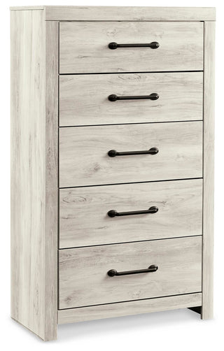 Cambeck King Panel Storage Bed, 2 Chests and 2 Nightstands