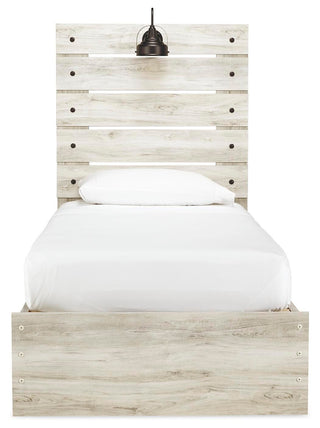 Cambeck Panel Bed with 2 Storage Drawers - Twin