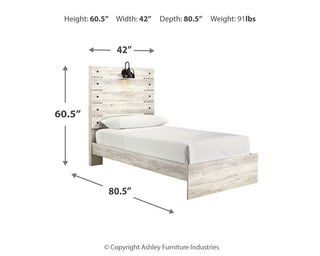 Cambeck Panel Bed - Twin