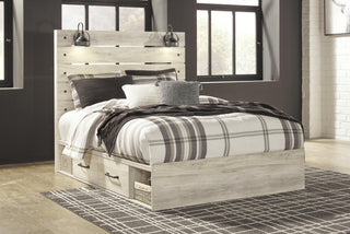 Cambeck Queen Panel Bed with Storage, Dresser and 2 Nightstands