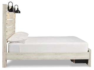Cambeck Queen Panel Storage Bed, Dresser, Mirror, Chest and 2 Nightstands