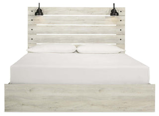 Cambeck King Panel Bed with Storage, Chest and Nightstand
