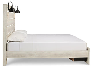 Cambeck Panel Bed with 2 Storage Drawers - King